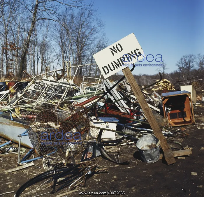 : No Dumping Sign : No Dumping Sign