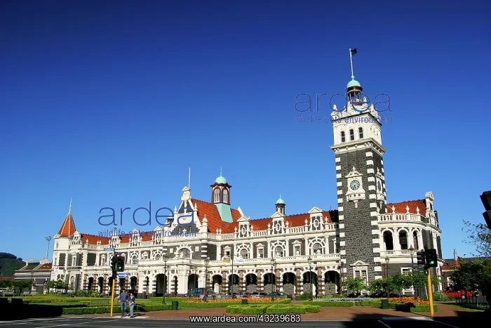 : Dunedin, New Zealand. Dunedin's historic : Dunedin, New Zealand. Dunedin's historic