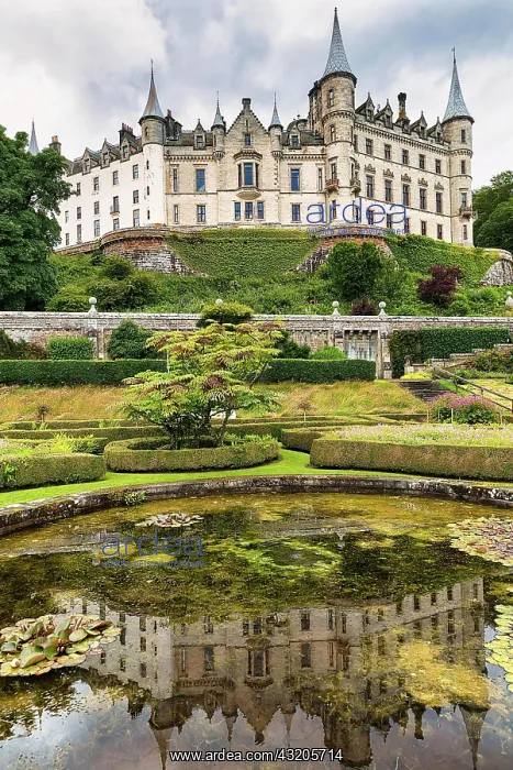  : Dunrobin Castle and Garden, Reflection, Golspie