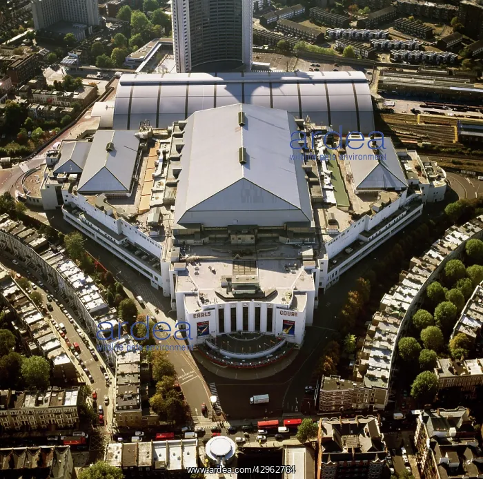 : Earls Court Exhibition Centre, Warwick Road, West London : Earls Court Exhibition Centre, Warwick Road, West London