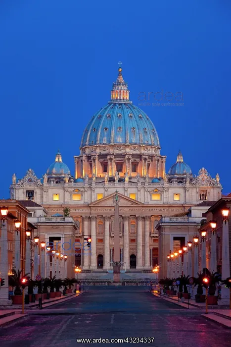 : Early morning at the beautiful St. Peter's : Early morning at the beautiful St. Peter's