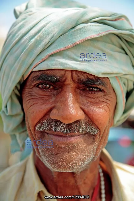  : Elderly Indian Man Khajuraho, Madhya Pradesh, India