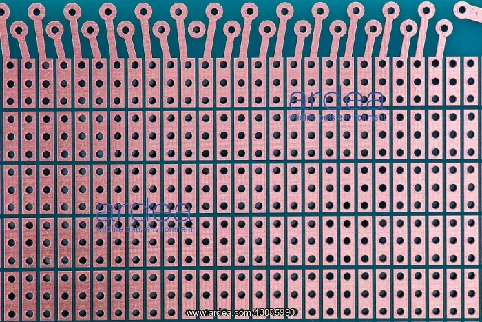 : Electronic circuit board, blank, made from copper : Electronic circuit board, blank, made from copper