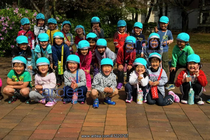 : Elementary school kids, Nagasaki, Japan, Asia : Elementary school kids, Nagasaki, Japan, Asia