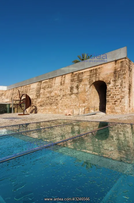: Esbaluard, Museum of Modern Art and city : Esbaluard, Museum of Modern Art and city
