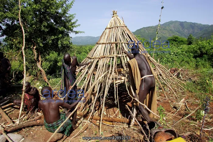 : Ethiopia - Surma man: tribe of south west Ethiopia : Ethiopia - Surma man: tribe of south west Ethiopia