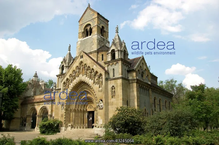 : Europe, Hungary, Budapest, Iglesia de Vajdahunyad : Europe, Hungary, Budapest, Iglesia de Vajdahunyad