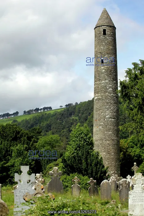 : Europe, Ireland, Glendalough. Monastic site : Europe, Ireland, Glendalough. Monastic site