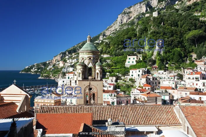 : Europe, Italy, Amalfi, Morning Light on : Europe, Italy, Amalfi, Morning Light on