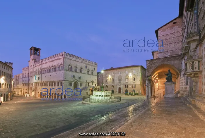 : Europe, Italy, Umbria, Perugia, Fontana : Europe, Italy, Umbria, Perugia, Fontana