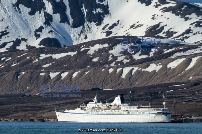 : Europe, Norway, Svalbard. Cruise ship Princess : Europe, Norway, Svalbard. Cruise ship Princess