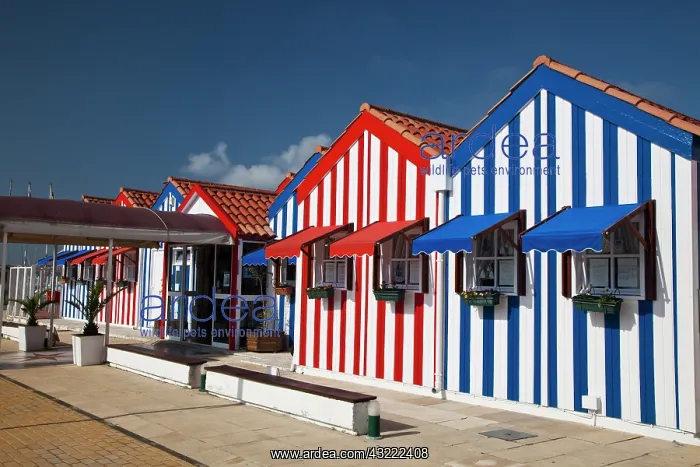 : Europe, Portugal, Aveiro, Costa Nova. Palheiros : Europe, Portugal, Aveiro, Costa Nova. Palheiros
