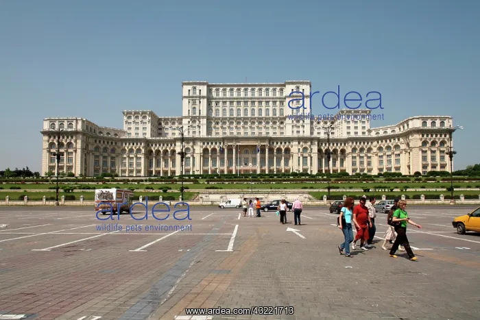 : Europe, Romania, Bucharest, Palace of Parliament : Europe, Romania, Bucharest, Palace of Parliament