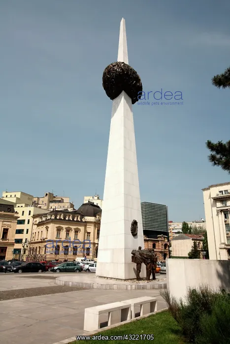 : Europe, Romania, Bucharest, Pyramid of Victory : Europe, Romania, Bucharest, Pyramid of Victory