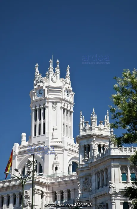 : Europe, Spain, Madrid. This is the clock : Europe, Spain, Madrid. This is the clock