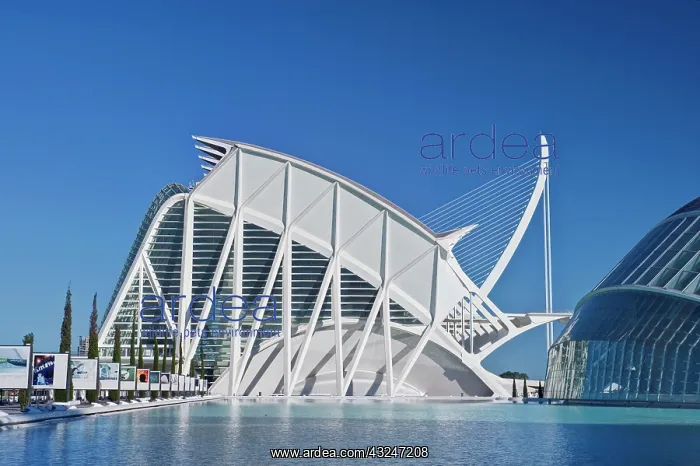 : Europe, Spain, Valencia, City of Arts and : Europe, Spain, Valencia, City of Arts and