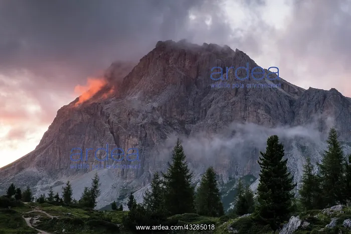 : Evening atmosphere at Lagazuoi, Dolomites, Alps : Evening atmosphere at Lagazuoi, Dolomites, Alps
