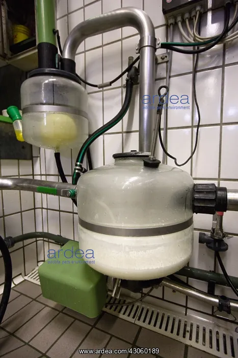  : Expansion tank in a milking stall Italy