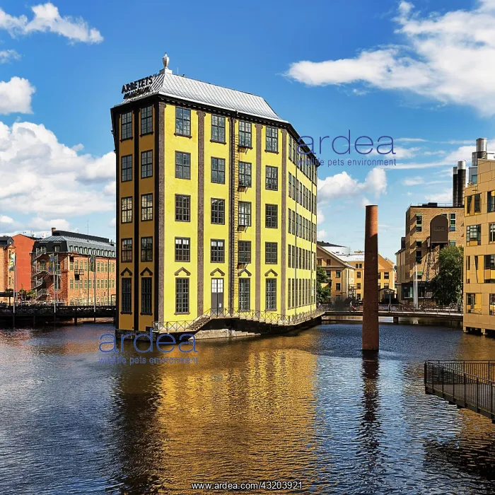 : Former factory building Styrkjcrn on the island : Former factory building Styrkjcrn on the island