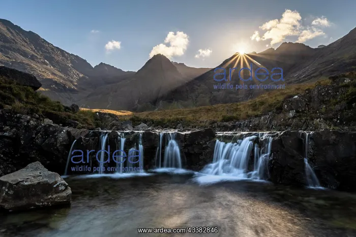 : Fairy Pools, Isle of Skye, Highlands, Inner Hebr : Fairy Pools, Isle of Skye, Highlands, Inner Hebr