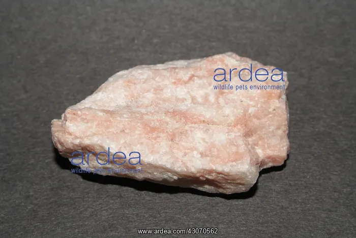 : Feldspar. Hand sample of Feldspar, a mineral rated 6 on the Mohs scale of mineral hardness : Feldspar. Hand sample of Feldspar, a mineral rated 6 on the Mohs scale of mineral hardness