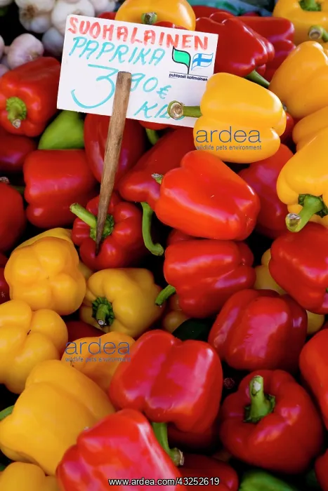 : Finland, Helsinki. Produce at an outdoor : Finland, Helsinki. Produce at an outdoor
