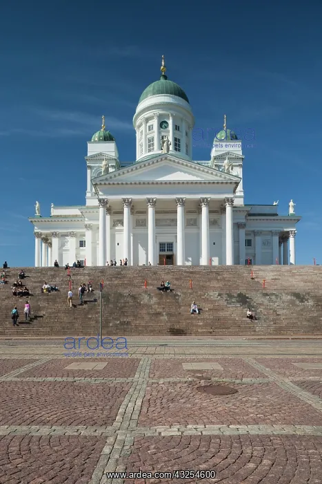 : Finland, Helsinki, Senate Square, Senaatintori : Finland, Helsinki, Senate Square, Senaatintori