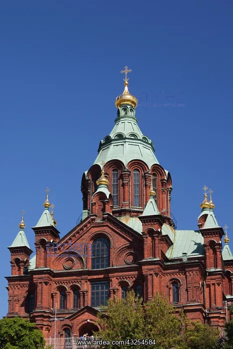 : Finland, Helsinki, Uspenski Orthodox Cathedral : Finland, Helsinki, Uspenski Orthodox Cathedral