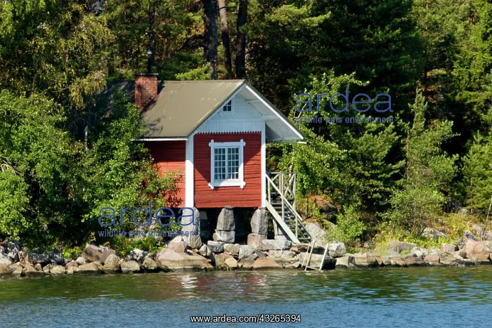 : Finland, Helsinki. Vacation home on island : Finland, Helsinki. Vacation home on island