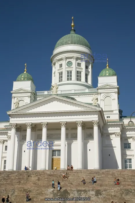 : Finland, Helsinki. View of the Lutheran : Finland, Helsinki. View of the Lutheran