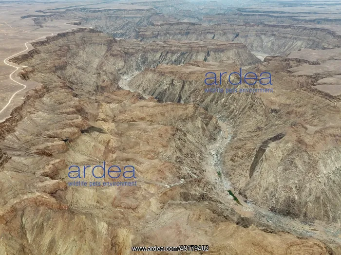 : The Fish River Canyon with a length of 160 km is the second largest canyon in the world and the largest in Africa : The Fish River Canyon with a length of 160 km is the second largest canyon in the world and the largest in Africa