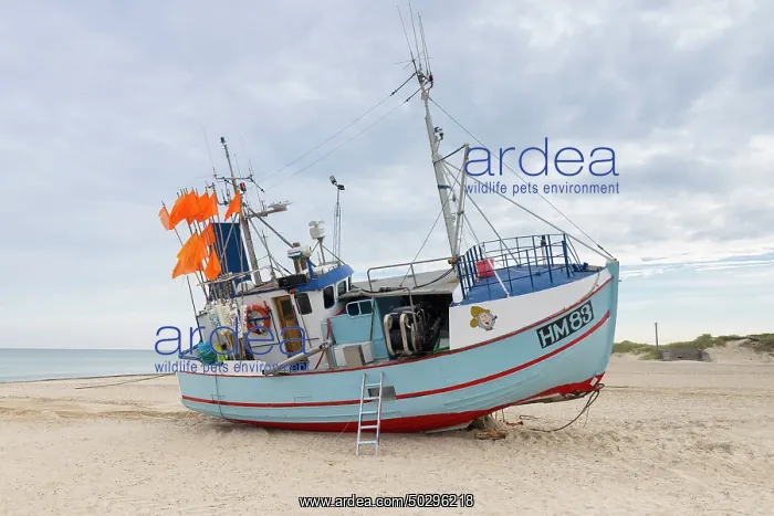 : Fishing boat Thorup Strand : Fishing boat Thorup Strand