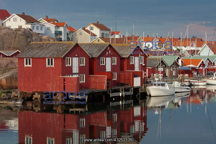  : Fishing huts Smoegen Colourful Traditional Fishing Huts