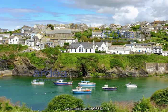 : Fishing port, Port Isaac, Cornwall, England, Great : Fishing port, Port Isaac, Cornwall, England, Great