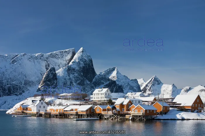  : Fishing Village Sakrisoy in winter