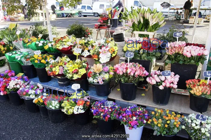  : Flower Stall - France