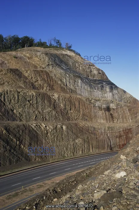 : Folded Rock Layers : Folded Rock Layers
