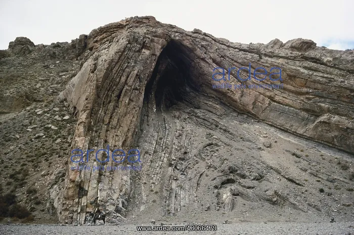 : Folded Rocks in Morocco : Folded Rocks in Morocco