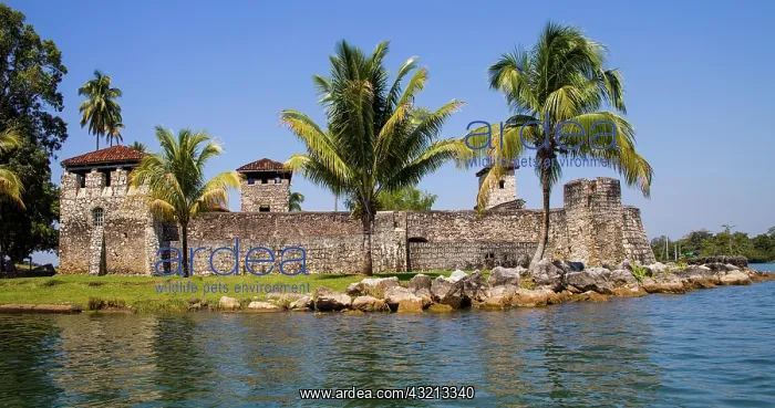 : Fortress Castello de San Felipe, Rio Dulce, Guatemala : Fortress Castello de San Felipe, Rio Dulce, Guatemala