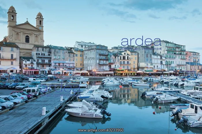 : France, Corsica, Le Cap Corse, Bastia, view : France, Corsica, Le Cap Corse, Bastia, view