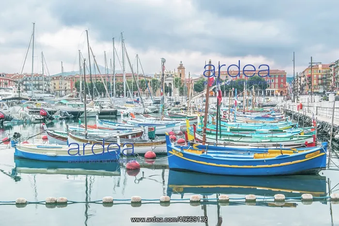 : France, Cote d Azur, Nice. Port of Nice : France, Cote d Azur, Nice. Port of Nice