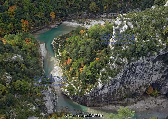 : France - Gorge du Verdon, Provence-Alpes, in autumn : France - Gorge du Verdon, Provence-Alpes, in autumn