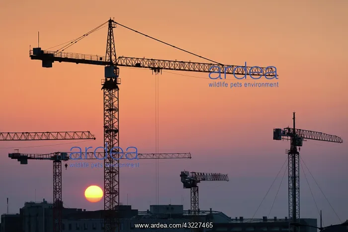 : France, Normandy, Cherbourg-Octeville, construction : France, Normandy, Cherbourg-Octeville, construction