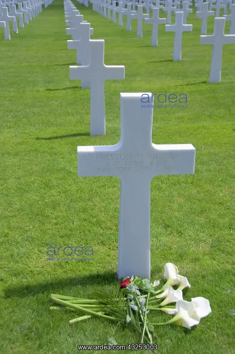 : France, Normandy, Colleville-Sur-Mer. Normandy : France, Normandy, Colleville-Sur-Mer. Normandy