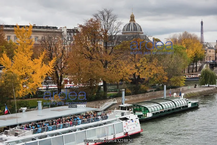 : France, Paris, Bateau Mouche tourboat by : France, Paris, Bateau Mouche tourboat by