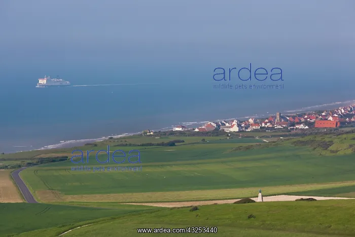 : France, Pas de Calais, Cote d'Opale, Escalles : France, Pas de Calais, Cote d'Opale, Escalles