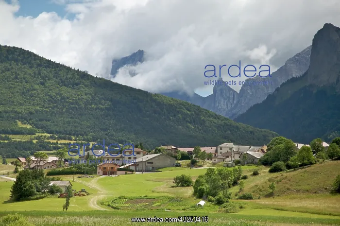 : France. Picturesque village in the French : France. Picturesque village in the French