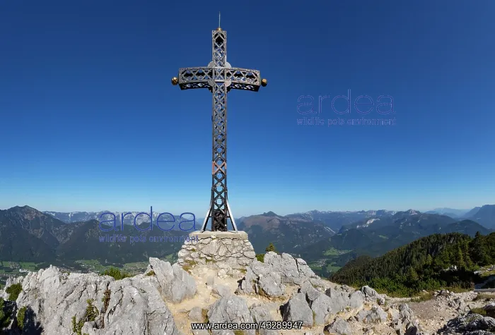 : Franz Josef Kreuz am Berggipfel, Berg Katrin, Bad : Franz Josef Kreuz am Berggipfel, Berg Katrin, Bad