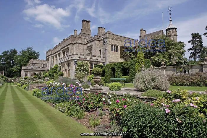 : Gardens lawned terraces and flower beds Stowell : Gardens lawned terraces and flower beds Stowell