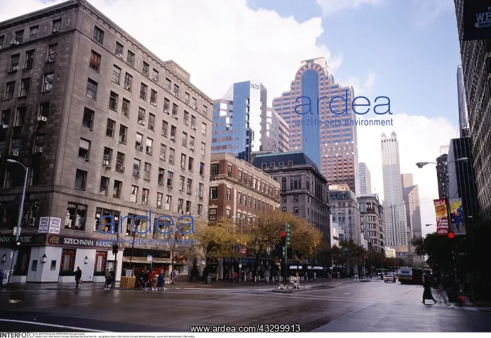 : Geo. USA, Illinois, Chicago, Michigan Ave Ecke Ohio : Geo. USA, Illinois, Chicago, Michigan Ave Ecke Ohio